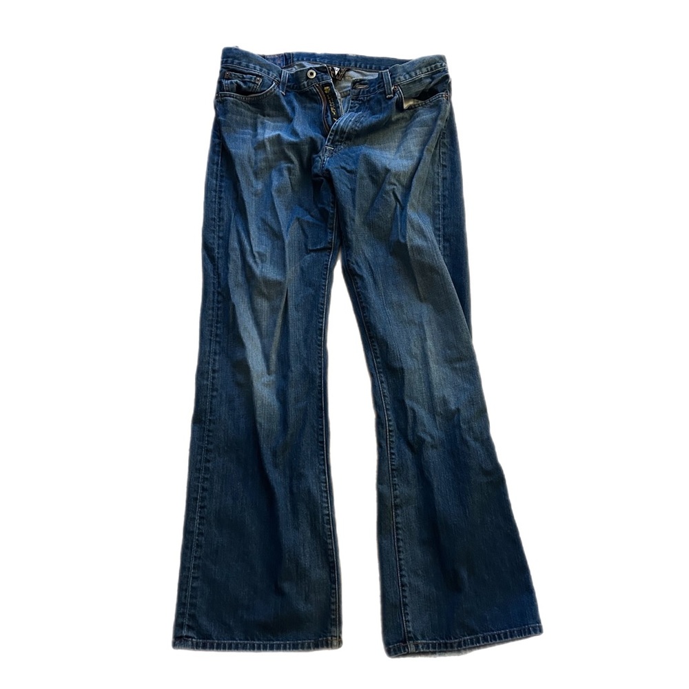 Men’s lucky brand relaxed bootleg jeans